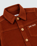 Eminent Newborn Boys Corduroy Co-Ord Top, Newborn Boys Full Sleeves T-Shirts, Eminent, Chase Value