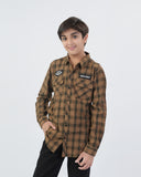 Valuables Boys Full Sleeves Casual Shirt
