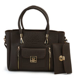 Women's 2Pcs Shoulder Bag - Brown, Women Bags, Chase Value, Chase Value