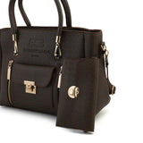 Women's 2Pcs Shoulder Bag - Brown, Women Bags, Chase Value, Chase Value