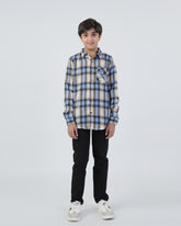 Eminent Boy Junior Casual Full Sleeves Shirt