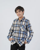 Eminent Boy Junior Casual Full Sleeves Shirt