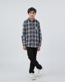 Eminent Boy Junior Casual Full Sleeves Shirt