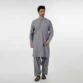 Eminent Men's Kurta Shalwar Suit - Grey, Men's Shalwar Kameez, Eminent, Chase Value