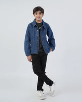 Eminent Boy Denim Jacket, Boys Jackets & Blazers, Eminent, Chase Value