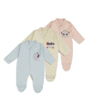 Newborn 3-Piece Romper Set, Newborn Boys Rompers, Chase Value, Chase Value