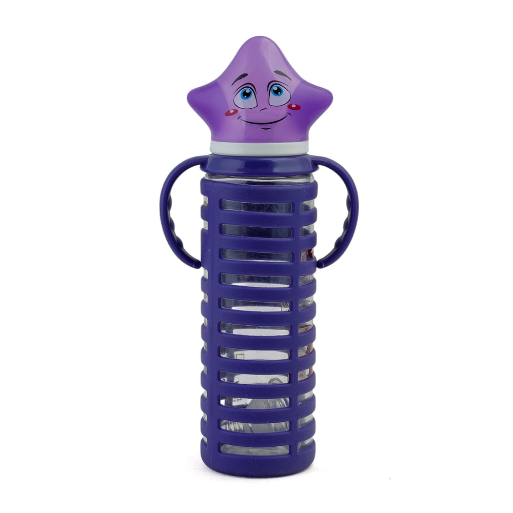 Yes Glass Bottle 240ml - Dark Purple, Tiffin Boxes & Bottles, Chase Value, Chase Value