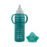 Yes Glass Bottle 240ml - Sea Green, Tiffin Boxes & Bottles, Chase Value, Chase Value