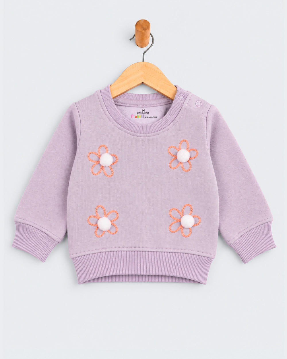 Eminent Newborn Girls Knitted Sweatshirt, Newborn Girls Hoodies & Sweat Shirts, Eminent, Chase Value