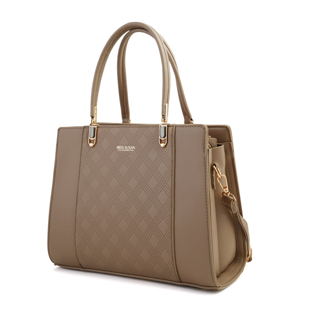 Women's Shoulder Bag - Beige, Women Bags, Chase Value, Chase Value