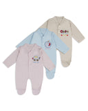 Newborn 3-Piece Romper Set, Newborn Boys Rompers, Chase Value, Chase Value