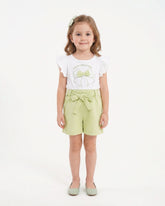 Eminent Girls' Graphic Textured Jumpsuit, Girls Half Sleeves Suit, Eminent, Chase Value