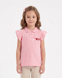 Girls' Printed Half Sleeves T-Shirt
