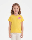 Girls' Printed Half Sleeves T-Shirt