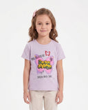 Girls' Printed Half Sleeves T-Shirt