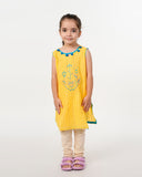 Eminent Girls Embroidered Kurti - Yellow, Girls Kurti, Eminent, Chase Value