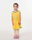 Eminent Girls Embroidered Kurti - Yellow, Girls Kurti, Eminent, Chase Value