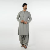 Eminent Men's Trim Fit Shalwar Suit - Ash Grey, Men's Shalwar Kameez, Eminent, Chase Value