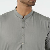Eminent Men's Trim Fit Shalwar Suit - Ash Grey, Men's Shalwar Kameez, Eminent, Chase Value