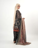 Valuables Women's Printed 3 Pc Suit