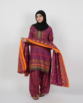 Gul Jee Shahzaib Women 3-Piece Unstitched Suit - 2, Women, 3Pcs Shalwar Suit, Chase Value, Chase Value