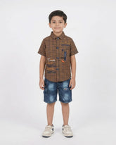 Boys Half Sleeves Short Suit, Boys Sets & Suits, Chase Value, Chase Value