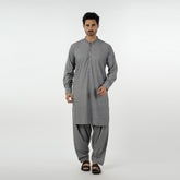 Eminent Men's Kurta Shalwar Suit - Dark Grey, Men's Shalwar Kameez, Eminent, Chase Value