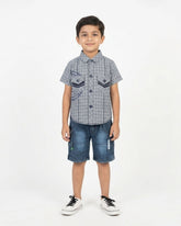 Boys Half Sleeves Short Suit, Boys Sets & Suits, Chase Value, Chase Value