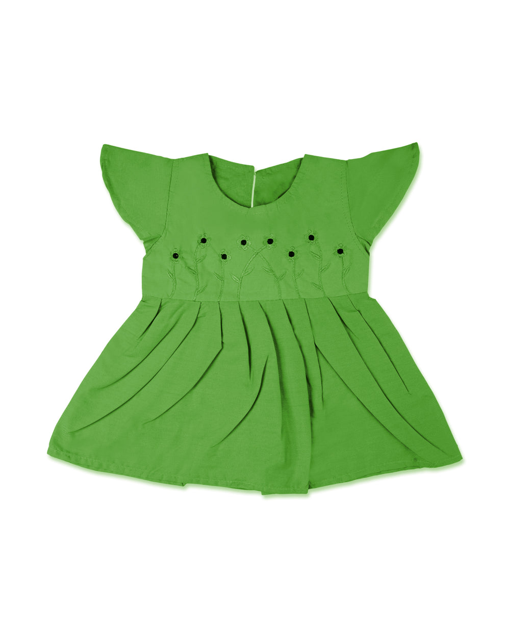 Newborn Girls Embroidered Half Sleeves Frock, Newborn Girls Frocks, Chase Value, Chase Value