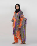Gul Jee Shahzaib Women 3-Piece Unstitched Suit - 8, Women, 3Pcs Shalwar Suit, Chase Value, Chase Value