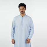 Eminent Men's Embroidered Kurta Shalwar Suit - Sky Blue, Men's Shalwar Kameez, Eminent, Chase Value