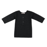 Valuables Girls Chikankari Kurti - Black, Girls Kurti, Chase Value, Chase Value
