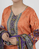 Gul Jee Shahzaib Women 3-Piece Unstitched Suit - 8, Women, 3Pcs Shalwar Suit, Chase Value, Chase Value