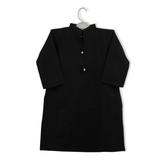 Girls Embroidered Kurti - Black, Girls Kurti, Chase Value, Chase Value