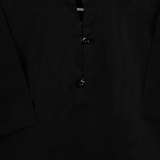 Girls Plain Kurti - Black, Girls Kurti, Chase Value, Chase Value