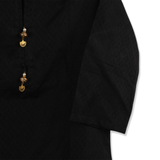 Girls Plain Kurti - Black, Girls Kurti, Chase Value, Chase Value