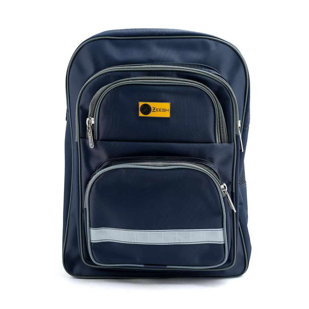 Kids School Backpack 17" Zee-216 - Grey, School Bags, Chase Value, Chase Value