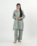 Valuables Women's Printed Jacquard 2Pc Suit