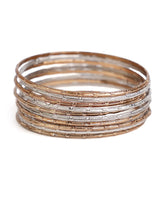 Women's Two-Tone Bangle