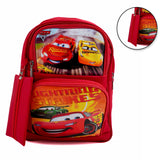 Kids School Backpack 14.5" Zee-214 - Red, School Bags, Chase Value, Chase Value