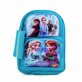 Kids School Backpack 15.5" Zee-214 - Cyan, School Bags, Chase Value, Chase Value