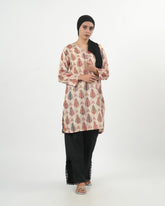 Valuables Women's Printed Jacquard Kurti