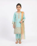 Girl’s 3Pcs Suit, Girls Shalwar Kameez, Chase Value, Chase Value