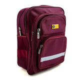 Kids School Backpack 17" Zee-216 - Maroon, School Bags, Chase Value, Chase Value