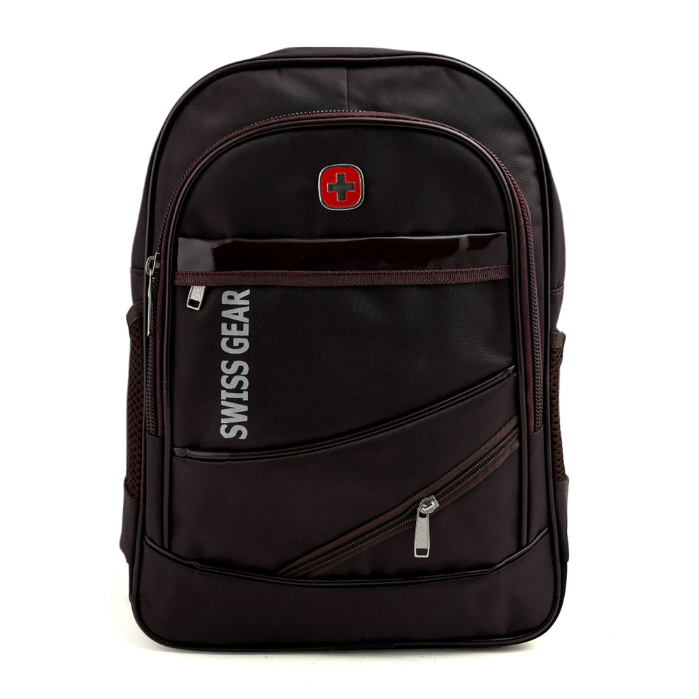 Kids School Backpack 13.5" KT-02 - Dark Brown, School Bags, Chase Value, Chase Value