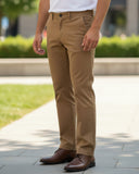 Men’s Cotton Chino Pants – Slim Fit