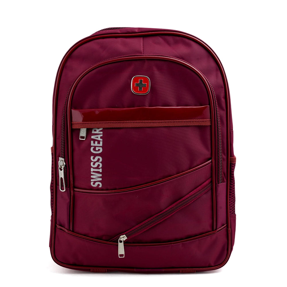 Kids School Backpack 15.5" KT-02 - Maroon, School Bags, Chase Value, Chase Value