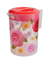 Flower Water Jug 2.2 Ltr, Jug & Glasses, Chase Value, Chase Value