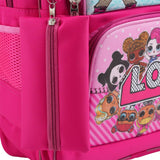 Kids School Backpack 15.5" Zee-214 - Pink, School Bags, Chase Value, Chase Value