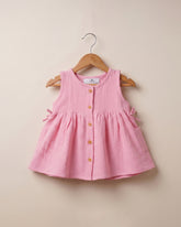 Eminent Newborn Girls Plain Seersucker Frock, Newborn Girls Frocks, Eminent, Chase Value
